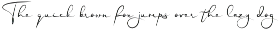 Blanche - Signature Font preview