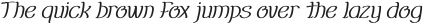 Everybody Italic otf (400) Sample