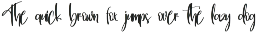 Gnome | Script font preview