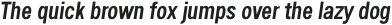 Handy Sans Condensed Oblique otf (400)