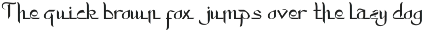 Zahra font preview