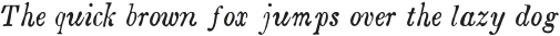 Boston 1851 Italic Condensed otf (400) Sample