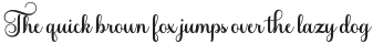 The Glisten Script Regular Regular otf (400)