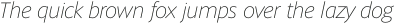Provan ExtraLight Italic otf (200)