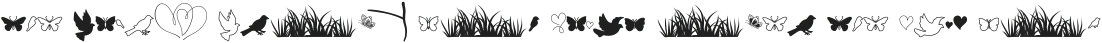 Lovey dovey Extras Regular otf (400)