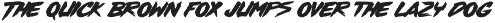 Blaster Font preview