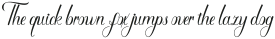 Mimosa Script ttf (400)