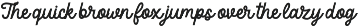 Delightful Monoline Font Duo font preview