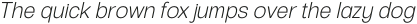 European Sans Pro Narrow Extra Light Italic otf (200)