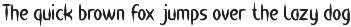 heart shaped font preview