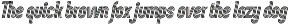 Chokana Italic font preview