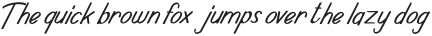 Morning Sunday Italic otf (400)