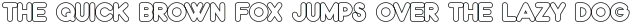 Spongy Outline otf (400)