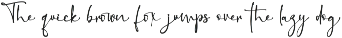 Bellarosa font preview