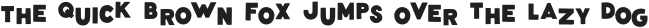 Wonky Font Oh Even Wonkier otf (400)