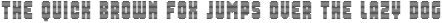 MultiType Rows Compact Bold otf (700) Sample