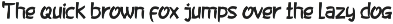 SUKORO - Japanese style font preview