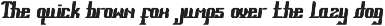 Maabhodo a Strong Bold Display Font preview