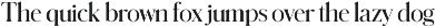 HOPELANDIC Modern Serif preview