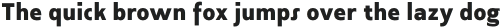 Houstone Semi Condensed otf (400)