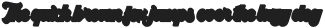 Franky Extrude otf (400)
