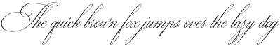 Ecatherina - legendary script font preview