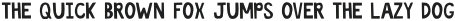 Monday Madness Font - Filled Regular otf (400) Sample