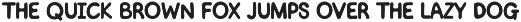 Bunch Bonarie Sans Serif Font preview
