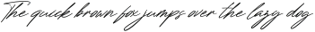 Renature - Signature Font font preview