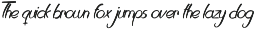Tulilut - Script style font preview