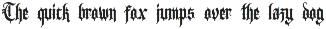 Shention Blackletter preview