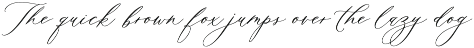 Gathering Calligraphy Wedding Script font preview