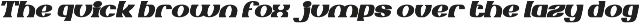 Monochrome font preview