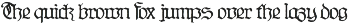 Krampus Blackletter Vintage Font font preview