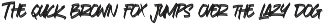 On Progress - Authentic Brush Font preview
