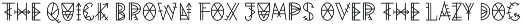 Native Geometric Font font preview