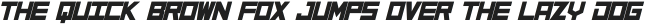 Poster Linear italic Regular otf (400) Sample
