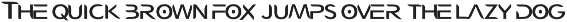 Sattelar - Modern futuristic scifi f font preview