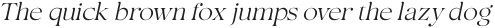 Etero Italic otf (400)