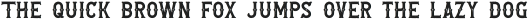 Circus Sideshow Rough Texture otf (400)