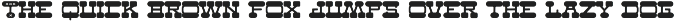XJAM - Western Display Font preview