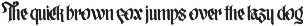 Mortal Claws - Blackletter Font preview