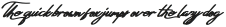 Shaa Shaa Italic otf (400)