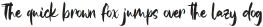 FamousBrush otf (400)