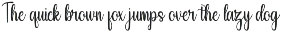 Angela Hasuky - Handwritten Font preview