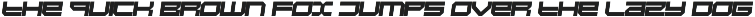 Basis - block font preview