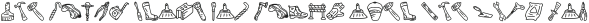 Tools Doodle Dingbat Regula otf (400) Sample