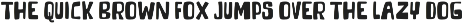 Islander font preview
