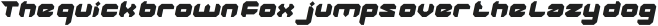 RHINOCEROS Break THE Wall Italic otf (400) Sample