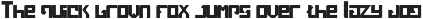 Brick 3D esport Font font preview